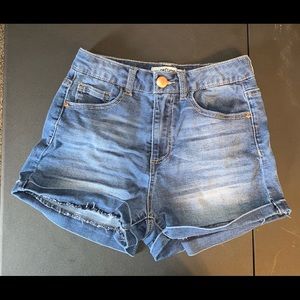 Charlotte Russe Refuge high waisted shorts